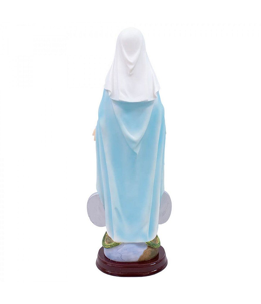 Nossa Senhora Das Graças 31 CM - Medalha Milagrosa - Imagem 4