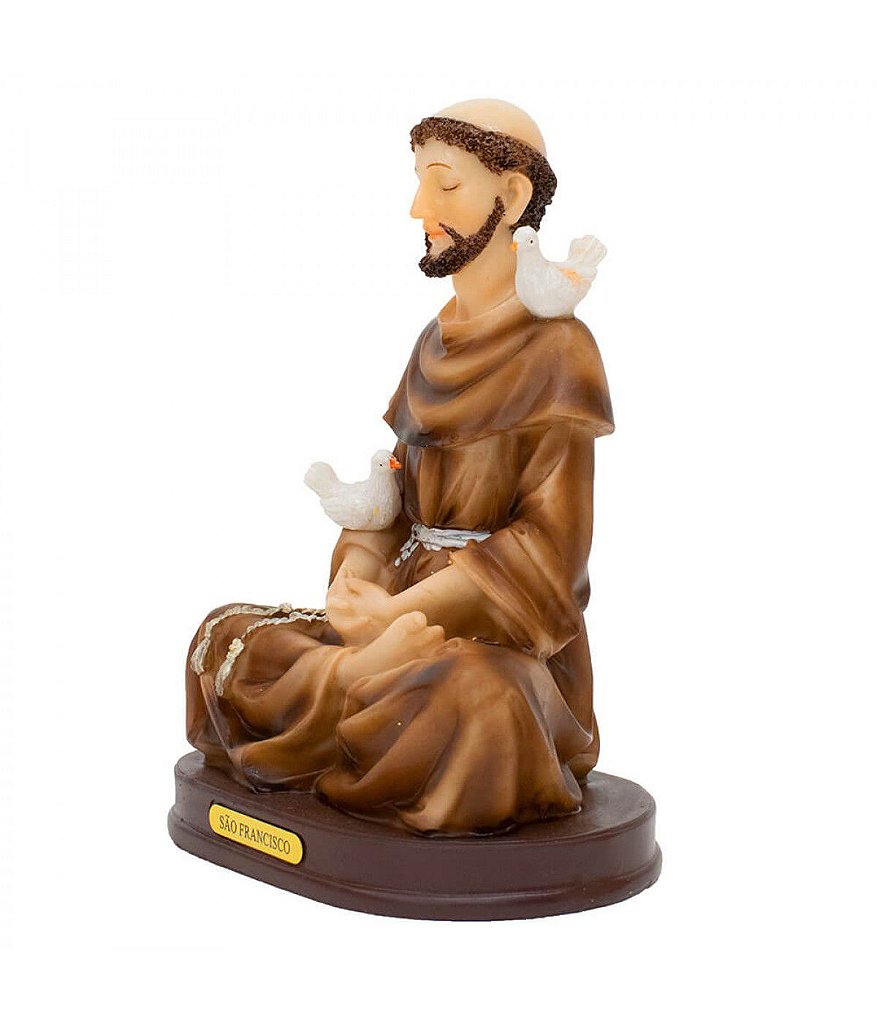 São Francisco Meditando 18.5 CM - Imagem 5