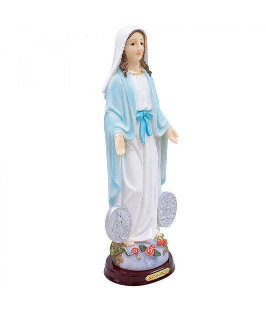 Nossa Senhora Das Graças 31 CM - Medalha Milagrosa - Imagem 2
