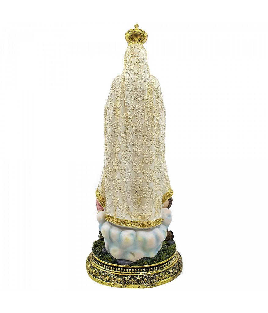 Nossa Senhora de Fátima com Pastores 50 CM - Imagem 4