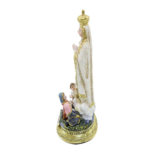 Nossa Senhora De Fátima com Pastores 22 CM - Imagem 2