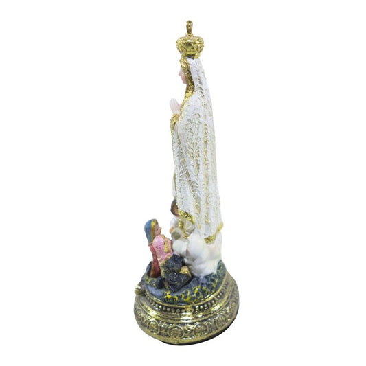 Nossa Senhora de Fátima com Pastores 15 CM - Imagem 2