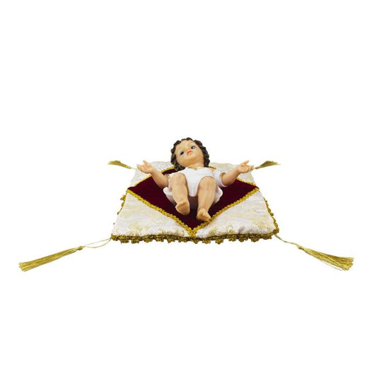 Menino Jesus Na Manjedoura 28 CM - Imagem 2