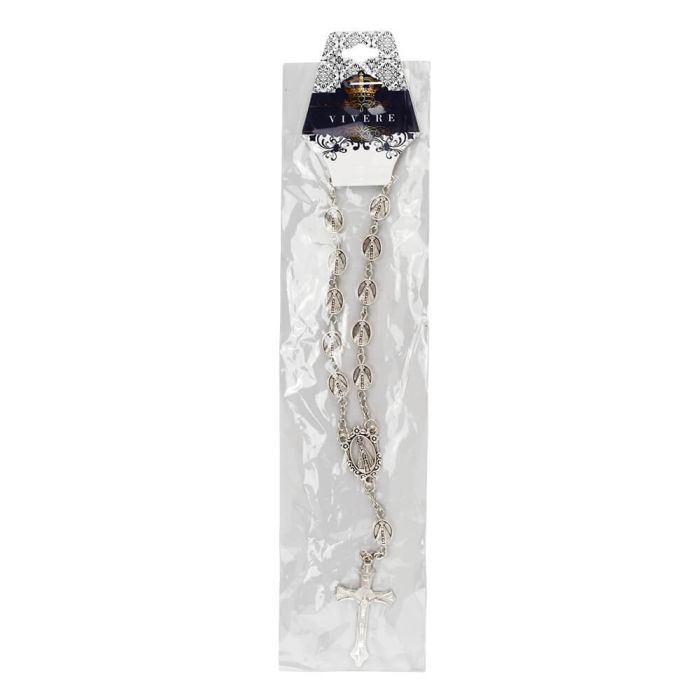 Pulseira Terço Metal Nossa Senhora Aparecida 18 CM - Imagem 5