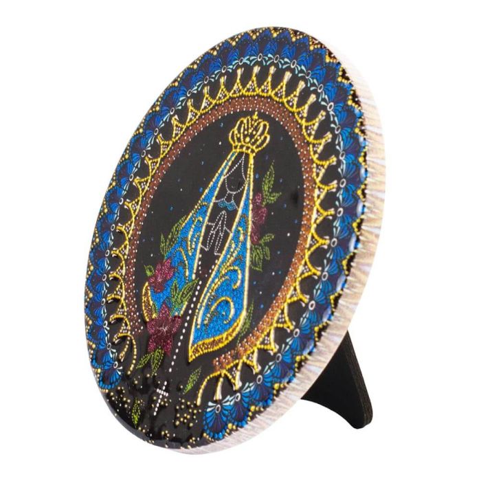 Cerâmica Nossa Senhora Aparecida Modelo A 10 CM - Imagem 4