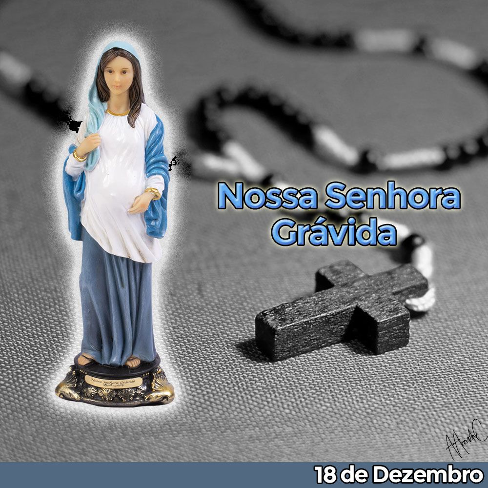 Nossa Senhora Grávida 30 CM - Imagem 4