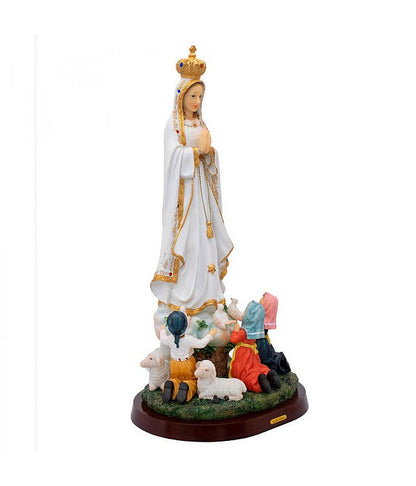 Nossa Senhora de Fátima com Pastores 63 CM - Imagem 5