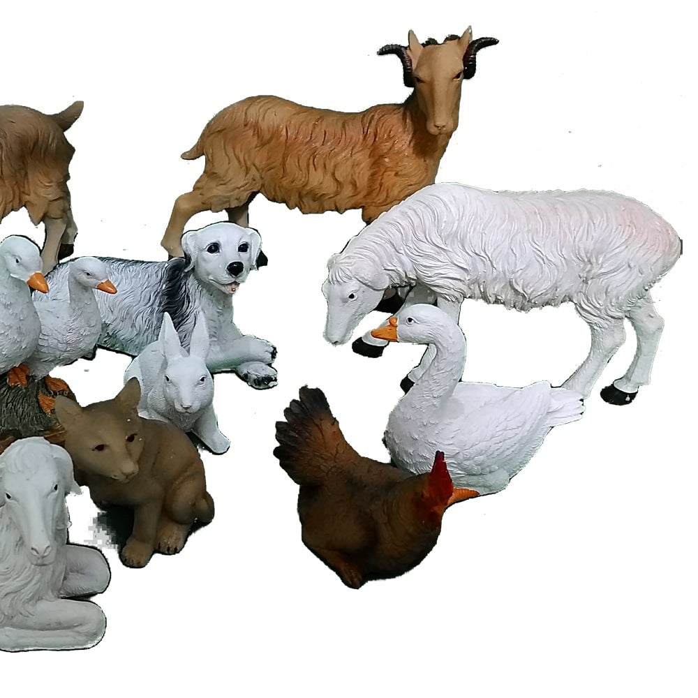 Presépio Animais 12 Peças 20 CM - Imagem 3