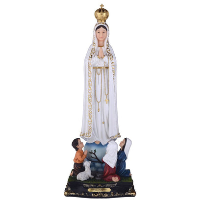 Nossa Senhora de Fátima com Pastores 60 CM