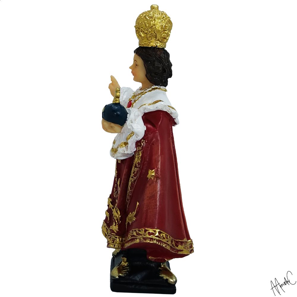 Menino Jesus de Praga 12,5 CM - Imagem 4