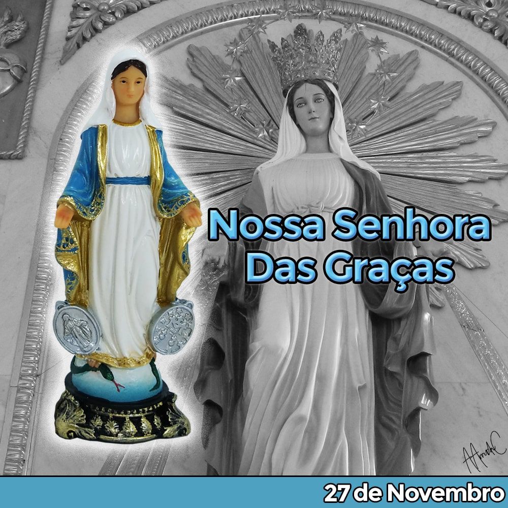 Nossa Senhora das Graças 12,5 CM - Imagem 5
