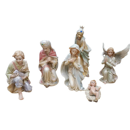 Presépio 11 Peças 45 CM Estilo Porcelana - Imagem 3