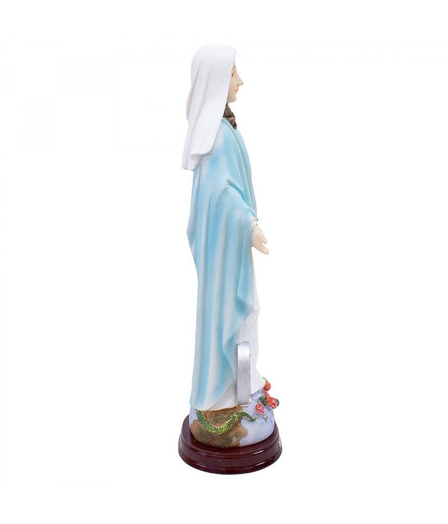 Nossa Senhora Das Graças 31 CM - Medalha Milagrosa - Imagem 3