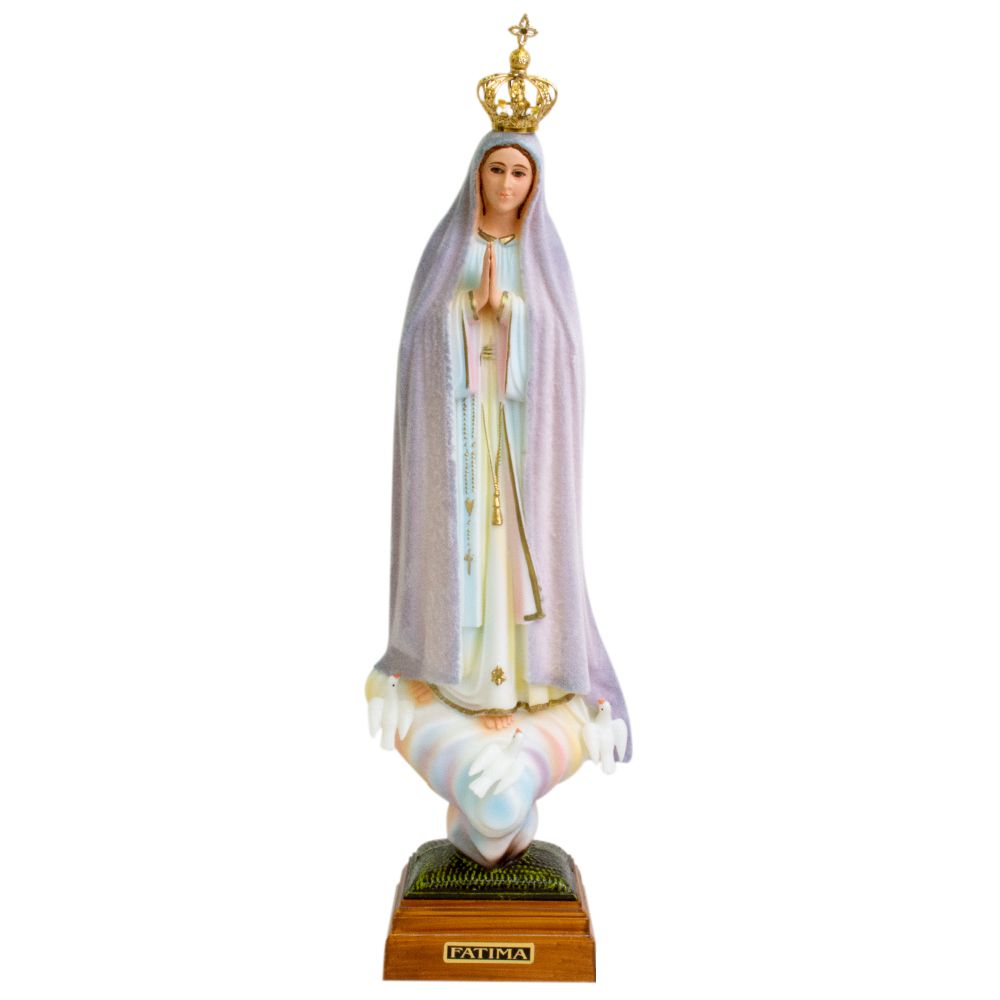Nossa Senhora de Fátima Pluricolor 25 CM - Portugal