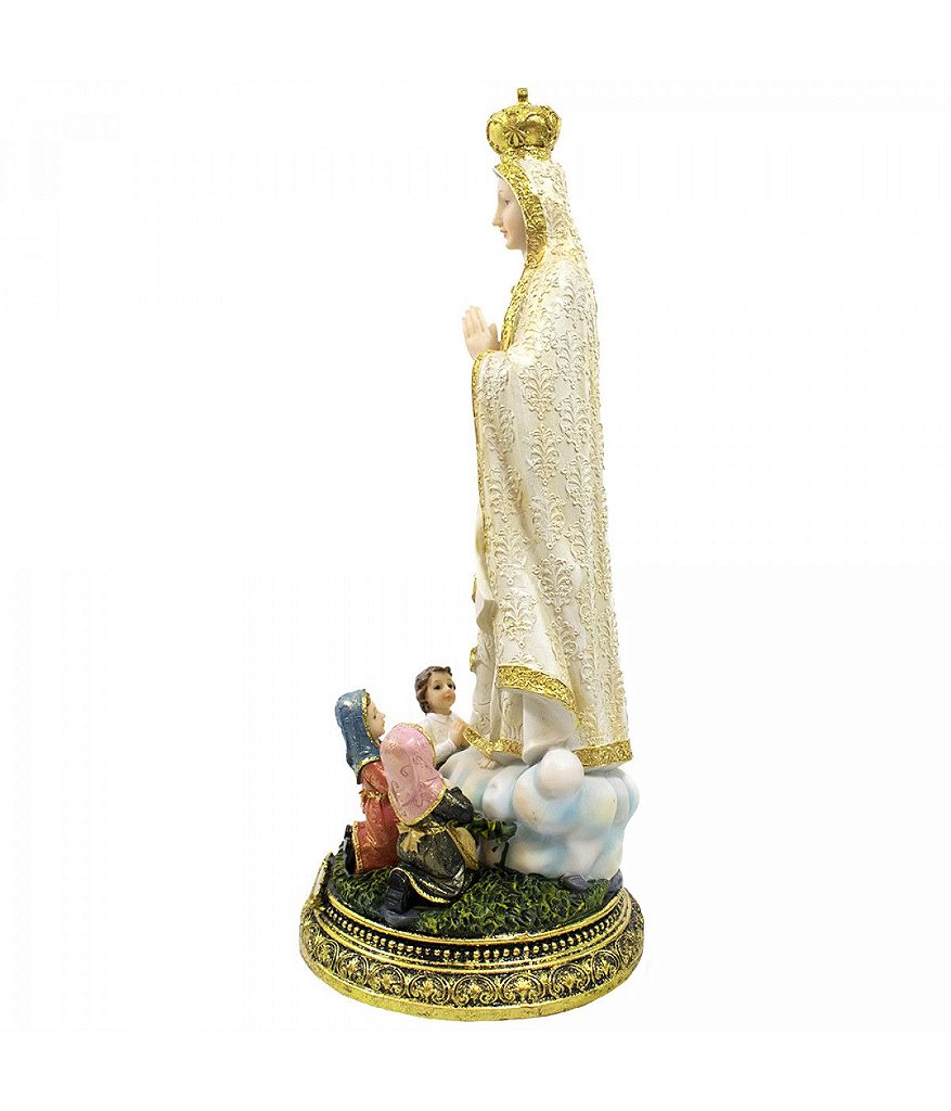 Nossa Senhora de Fátima com Pastores 50 CM - Imagem 2