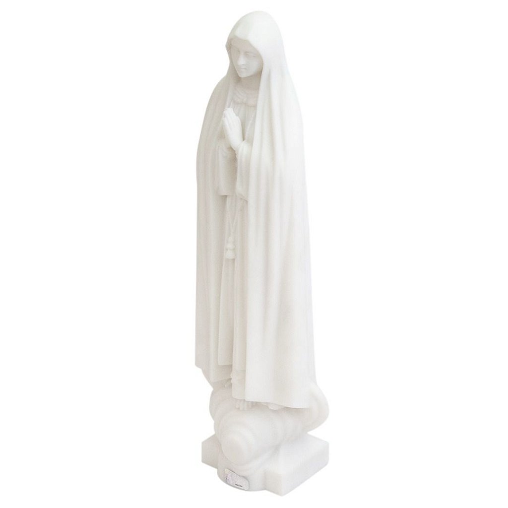 Imagem Centenário Nossa Senhora de Fátima 30 CM - Poliestireno Importado Portugal - Imagem 2