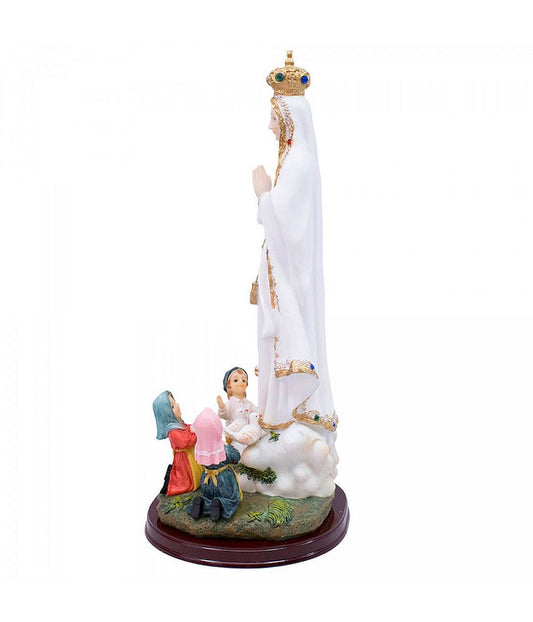 Nossa Senhora de Fátima com Pastores 40 CM - Imagem 2