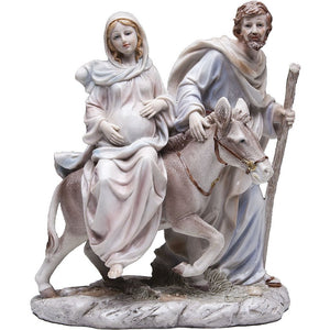 Nossa Senhora do Desterro Grávida 30 CM Imitação Porcelana