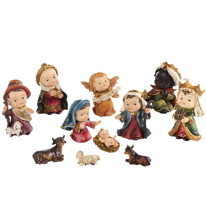 Presépio Infantil 11 Peças 07 CM