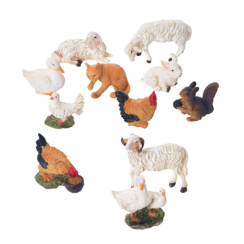 Presépio Animais 11 Peças 5 CM