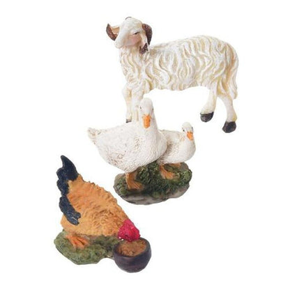 Presépio Animais 11 Peças 5 CM - Imagem 2