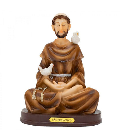 São Francisco Meditando 18.5 CM