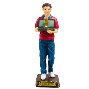Imagem Carlo Acutis 14 CM - Escultura em Resina