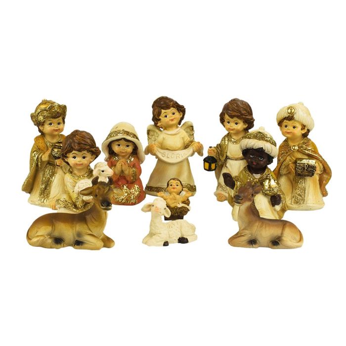 Presépio 11 Peças Infantil 8.5 CM