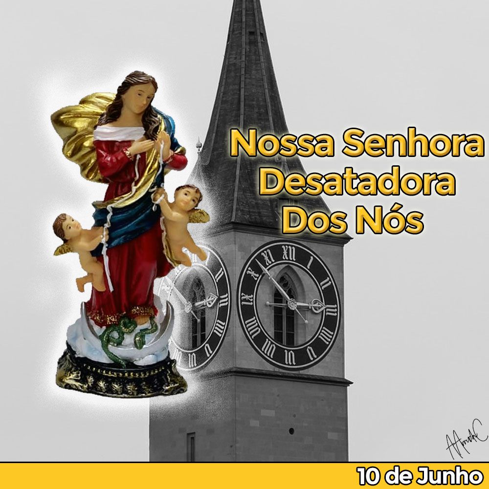 Nossa Senhora Desatadora dos Nós 12.5 CM - Imagem 5