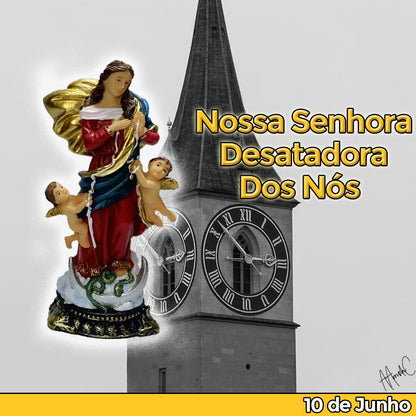 Nossa Senhora Desatadora dos Nós 12.5 CM - Imagem 5