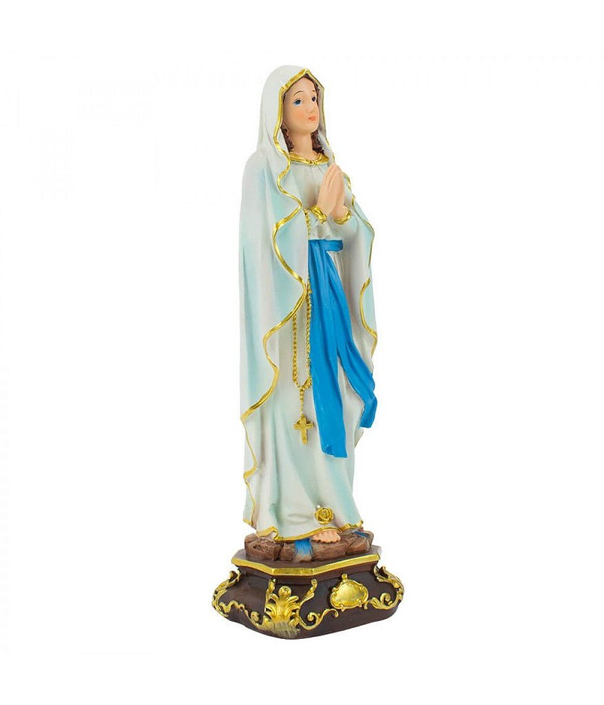 Nossa Senhora de Lourdes 20 CM - Imagem 2