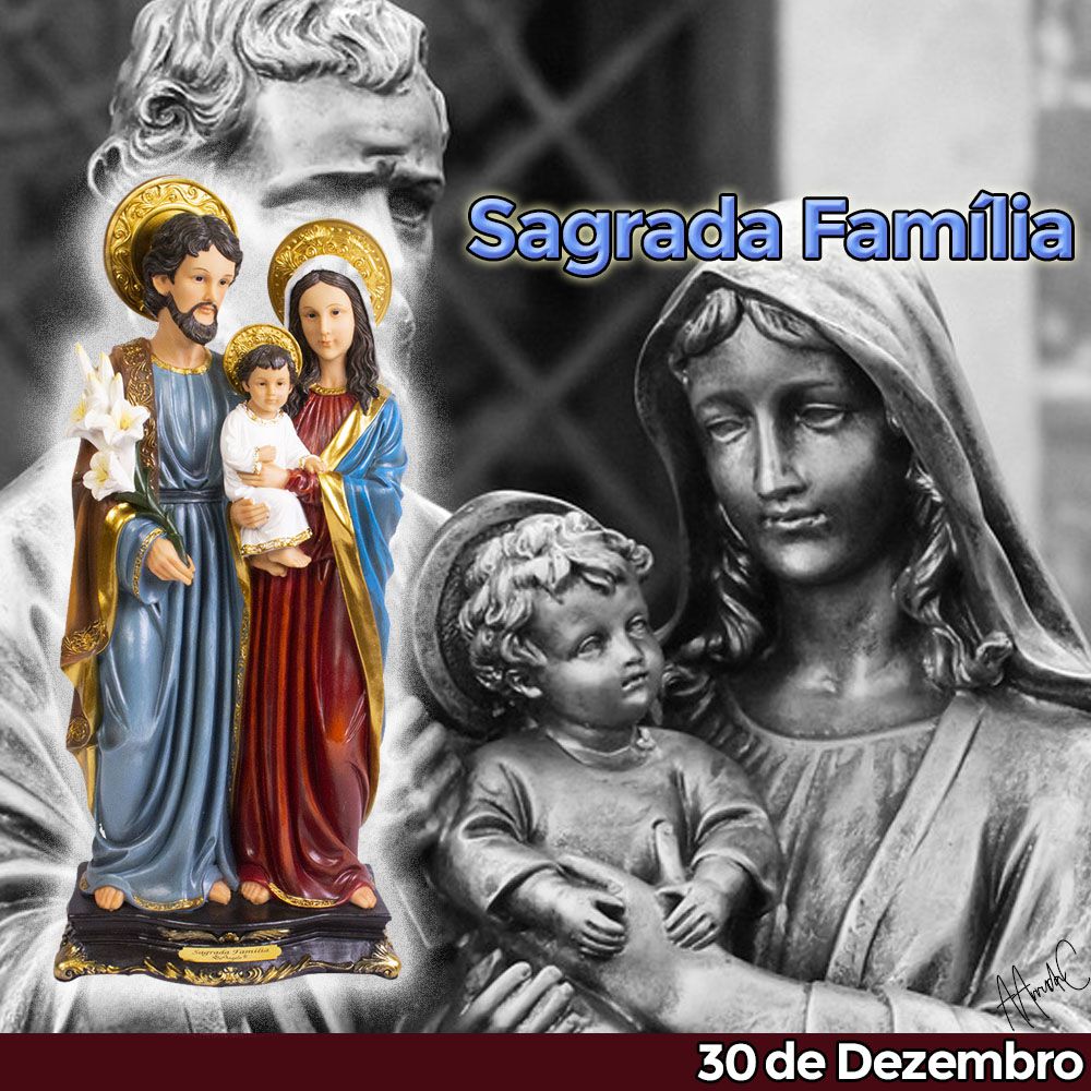 Sagrada Família 60 CM - Imagem 4