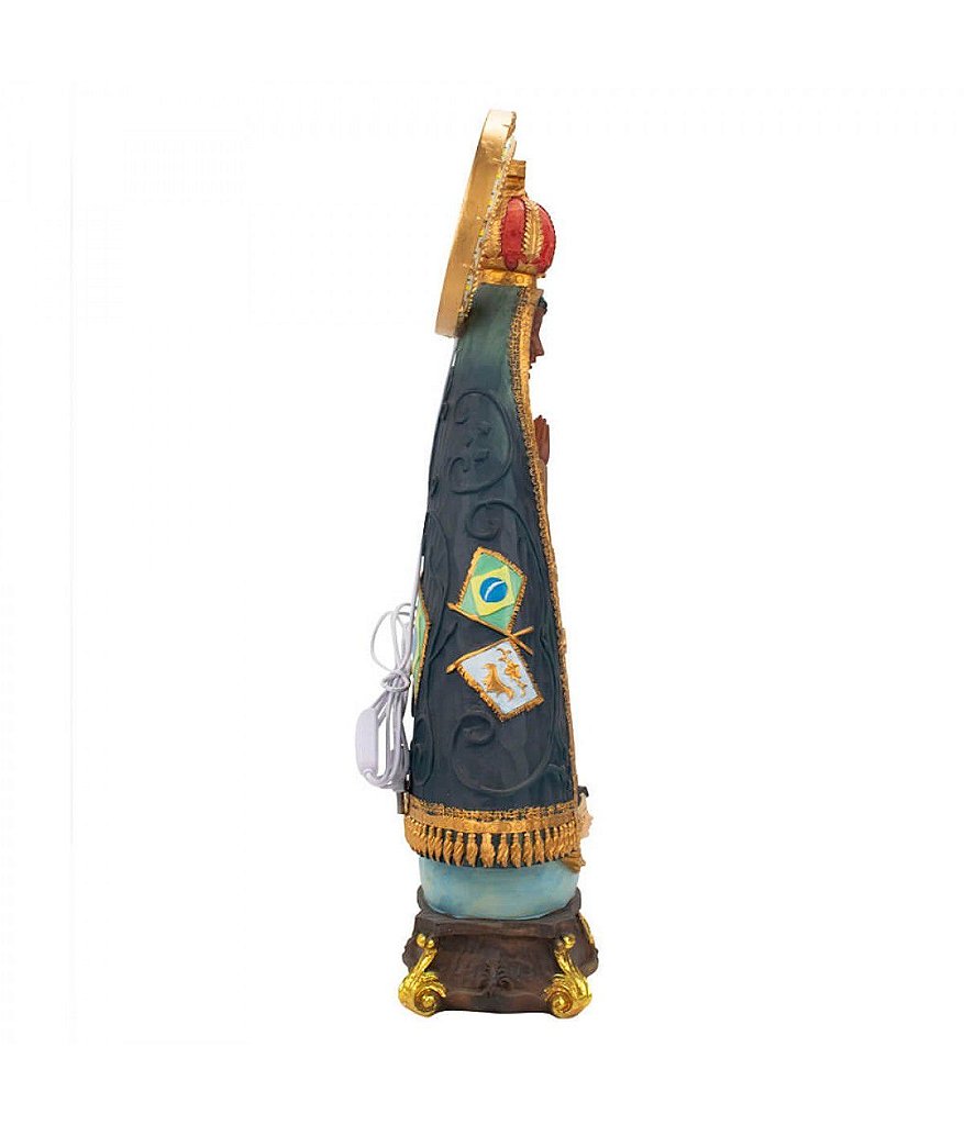Nossa Senhora Aparecida Luz Resplendor 52.5 CM - Imagem 3