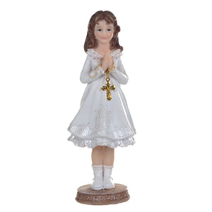 Menina em Pé Primeira Comunhão 18 CM