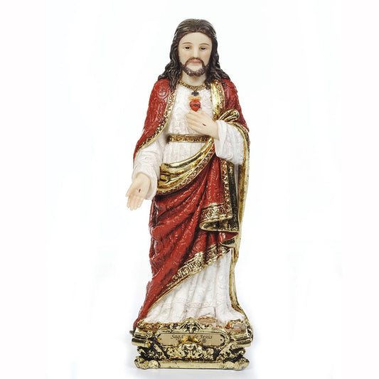 Sagrado Coração de Jesus 20 CM - Estilo Barroco