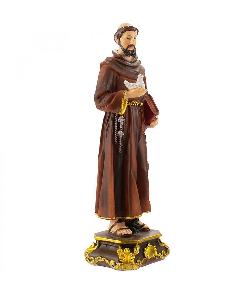 São Francisco de Assis 22 CM - Imagem 5