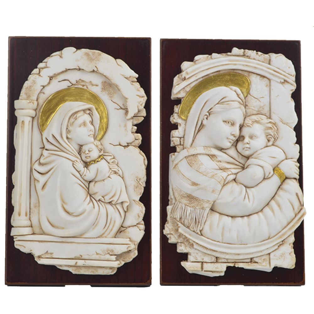 Adorno Nossa Senhora 12 CM 2x Peças