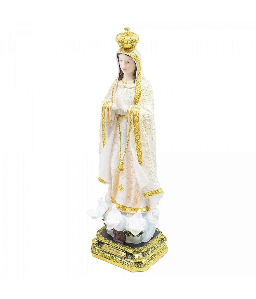 Nossa Senhora de Fátima 50,5 CM - Imagem 3
