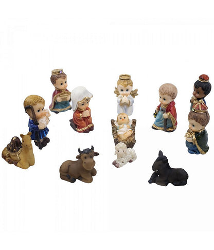 Presépio Infantil 12 Peças 5,5 CM