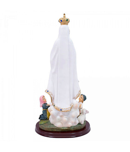Nossa Senhora de Fátima com Pastores 40 CM - Imagem 4