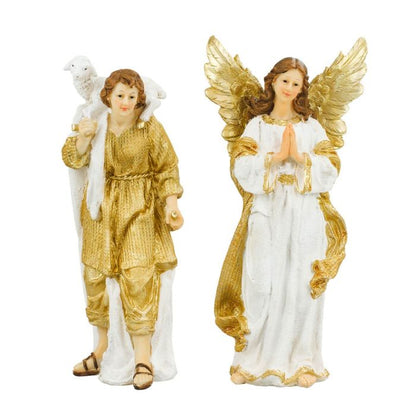 Presépio Trajes Brancos 11 Peças 30 CM - Imagem 3