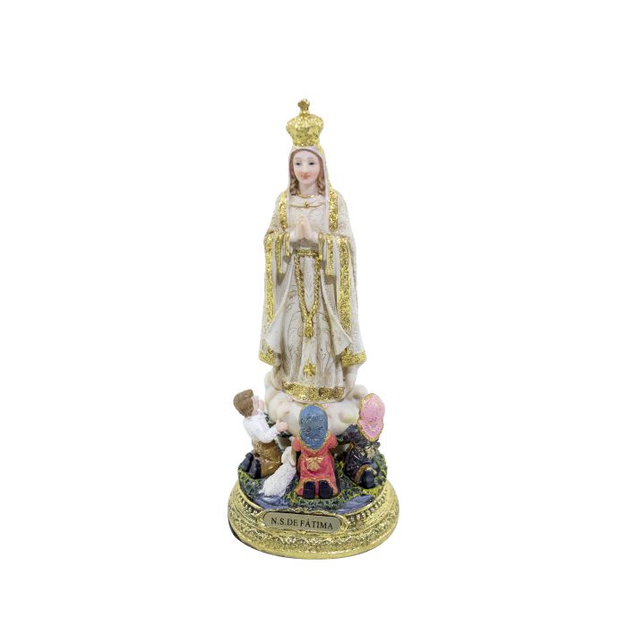 Nossa Senhora De Fátima com Pastores 22 CM