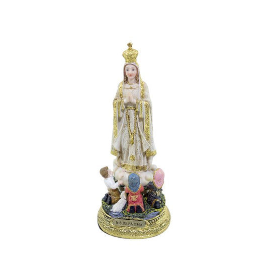 Nossa Senhora De Fátima com Pastores 22 CM