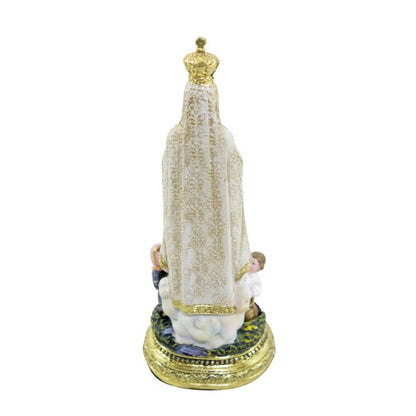 Nossa Senhora De Fátima com Pastores 22 CM - Imagem 3