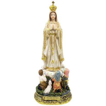 Nossa Senhora de Fátima com Pastores 31 CM