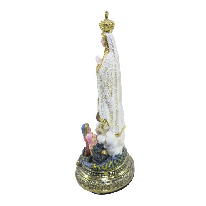 Nossa Senhora de Fátima com Pastores 15 CM - Imagem 2