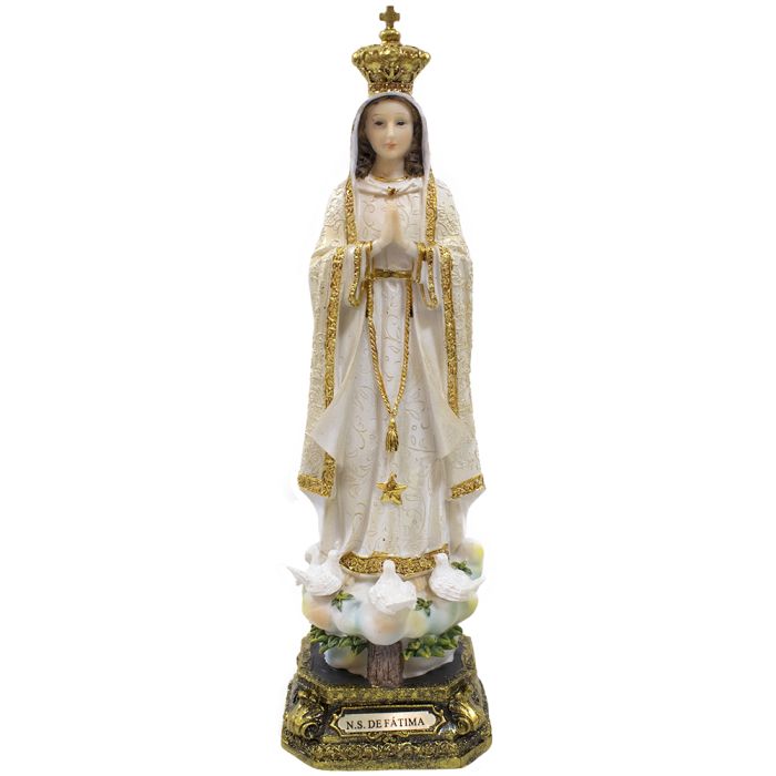 Nossa Senhora de Fátima 31 CM - Imagem 2