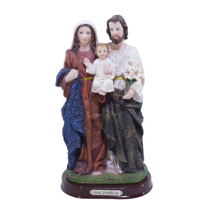 Sagrada Família 21,5 CM Em Resina