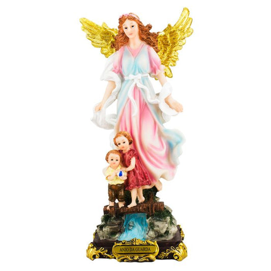 Anjo Da Guarda 31cm - Enfeite Resina