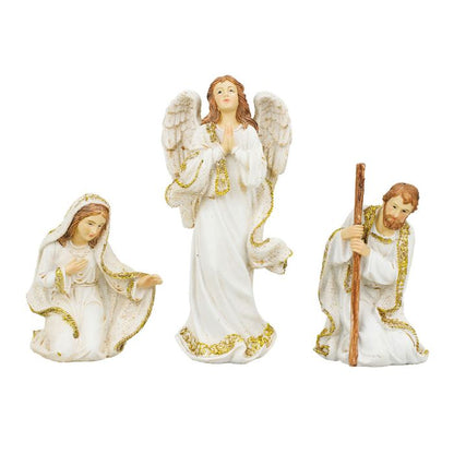 Presépio Branco 7 Peças 20 CM - Imagem 3